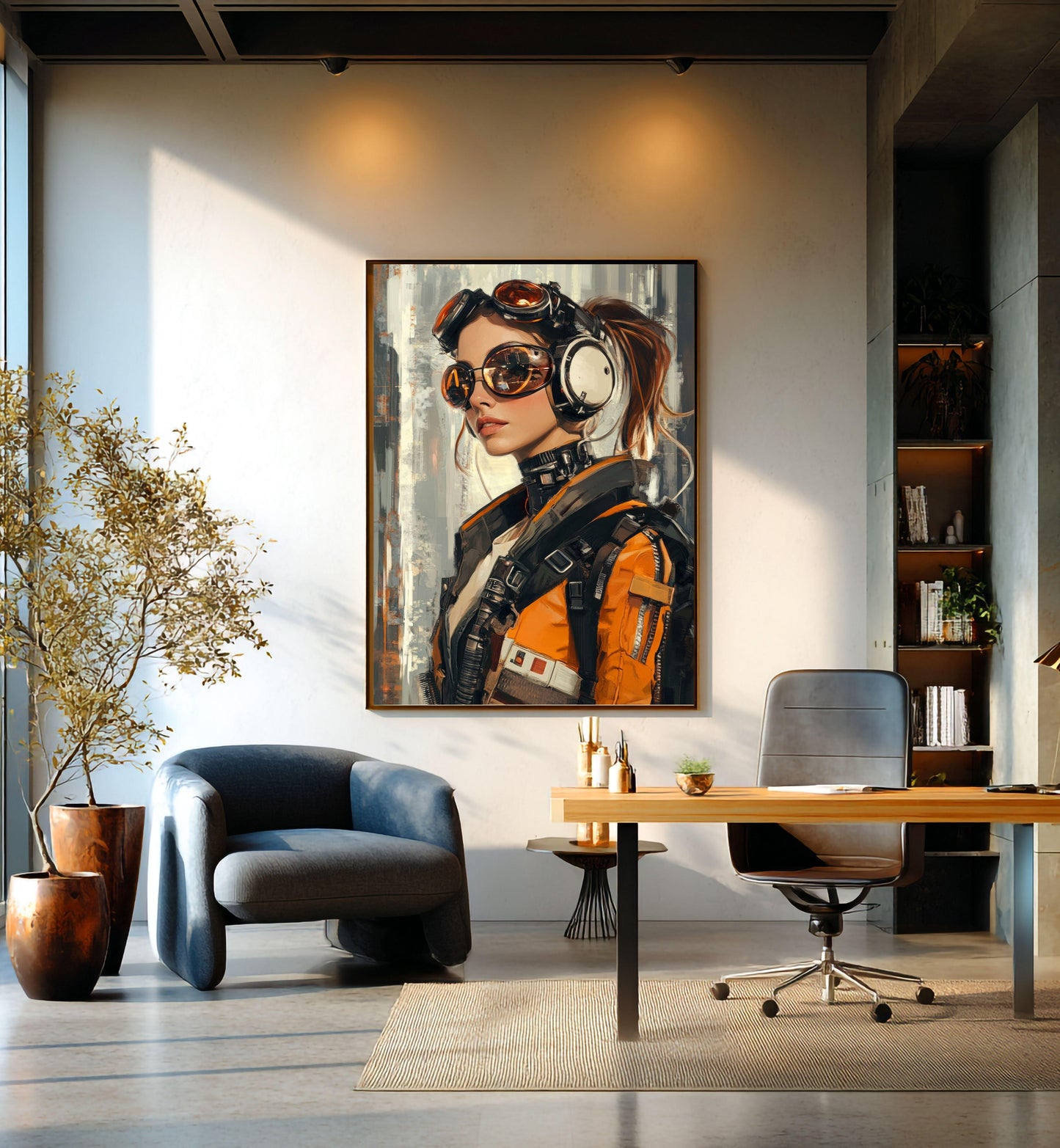 ✨ RETRO FUTUR MECHA WOMENS — Starship Series #15 - Aura Studio Déco