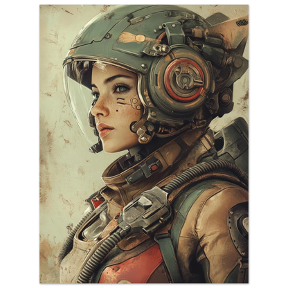 ✨ RETRO FUTUR MECHA WOMENS — Starship Series #84 - Aura Studio Déco