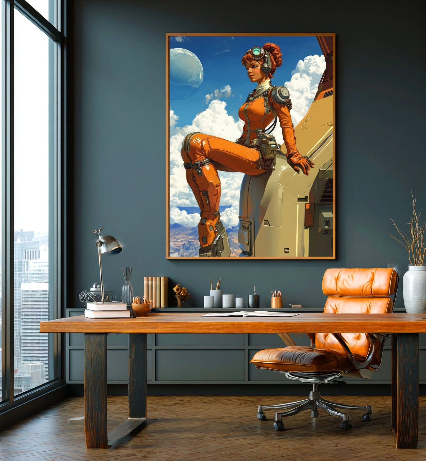 ✨ RETRO FUTUR MECHA WOMENS — Starship Series #02 - Aura Studio Déco