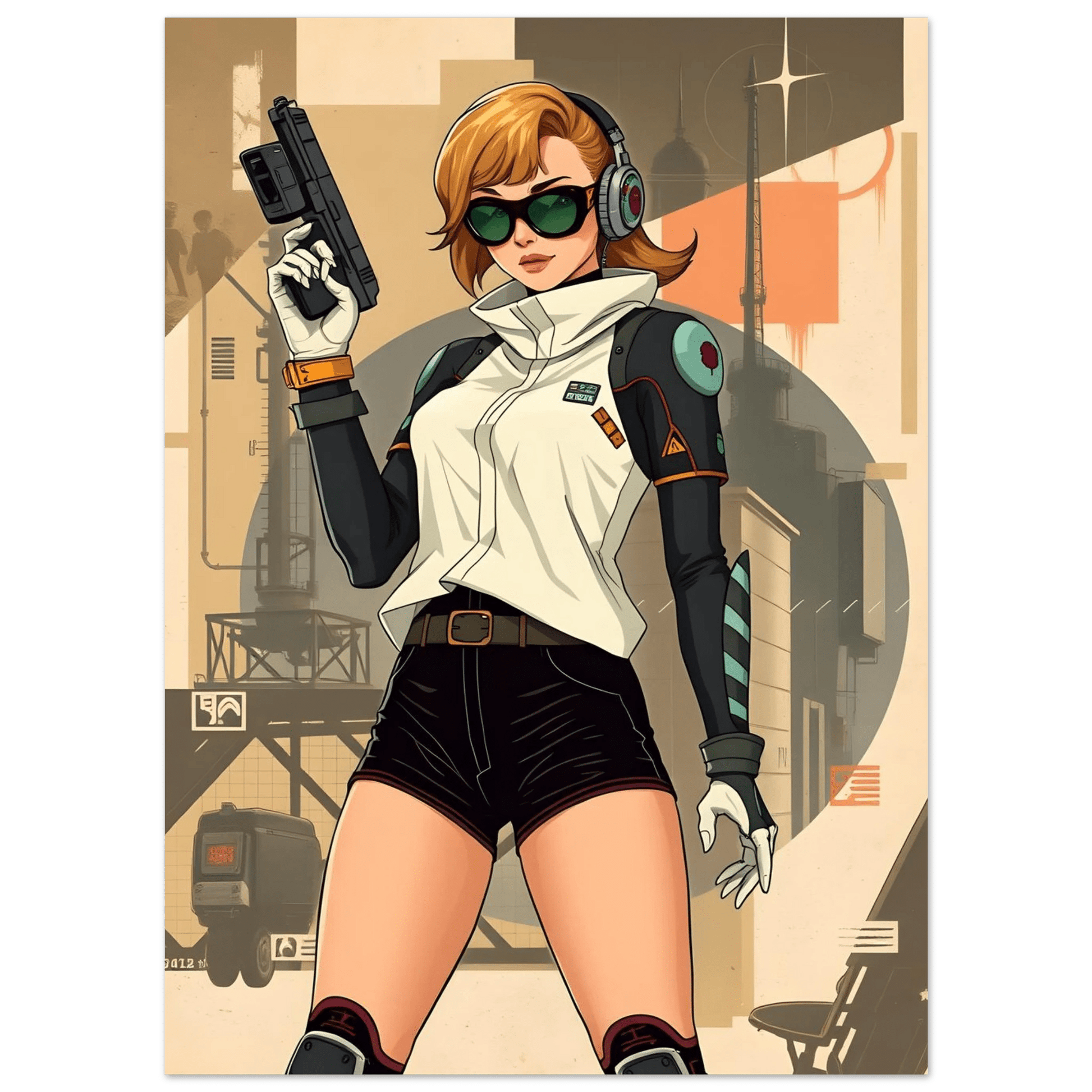 🌸🪐🎀👽Création Anime Rétro Sci-Fi ☄️47 - Aura Studio Déco