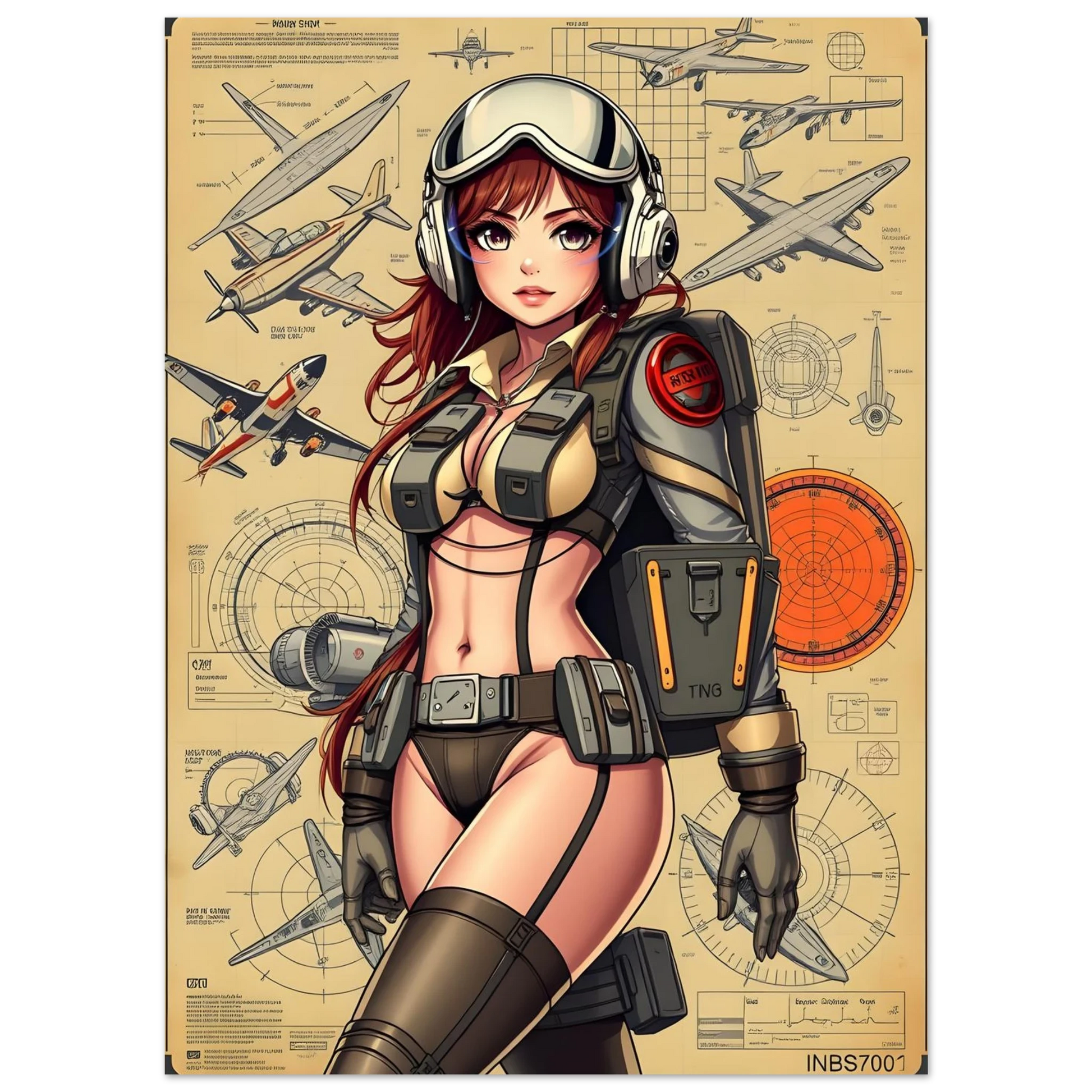🌸🪐🎀👽Création Anime Rétro Sci-Fi ☄️8 - Aura Studio Déco