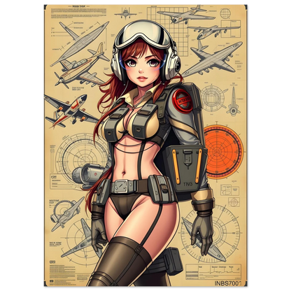 🌸🪐🎀👽Création Anime Rétro Sci-Fi ☄️8 - Aura Studio Déco