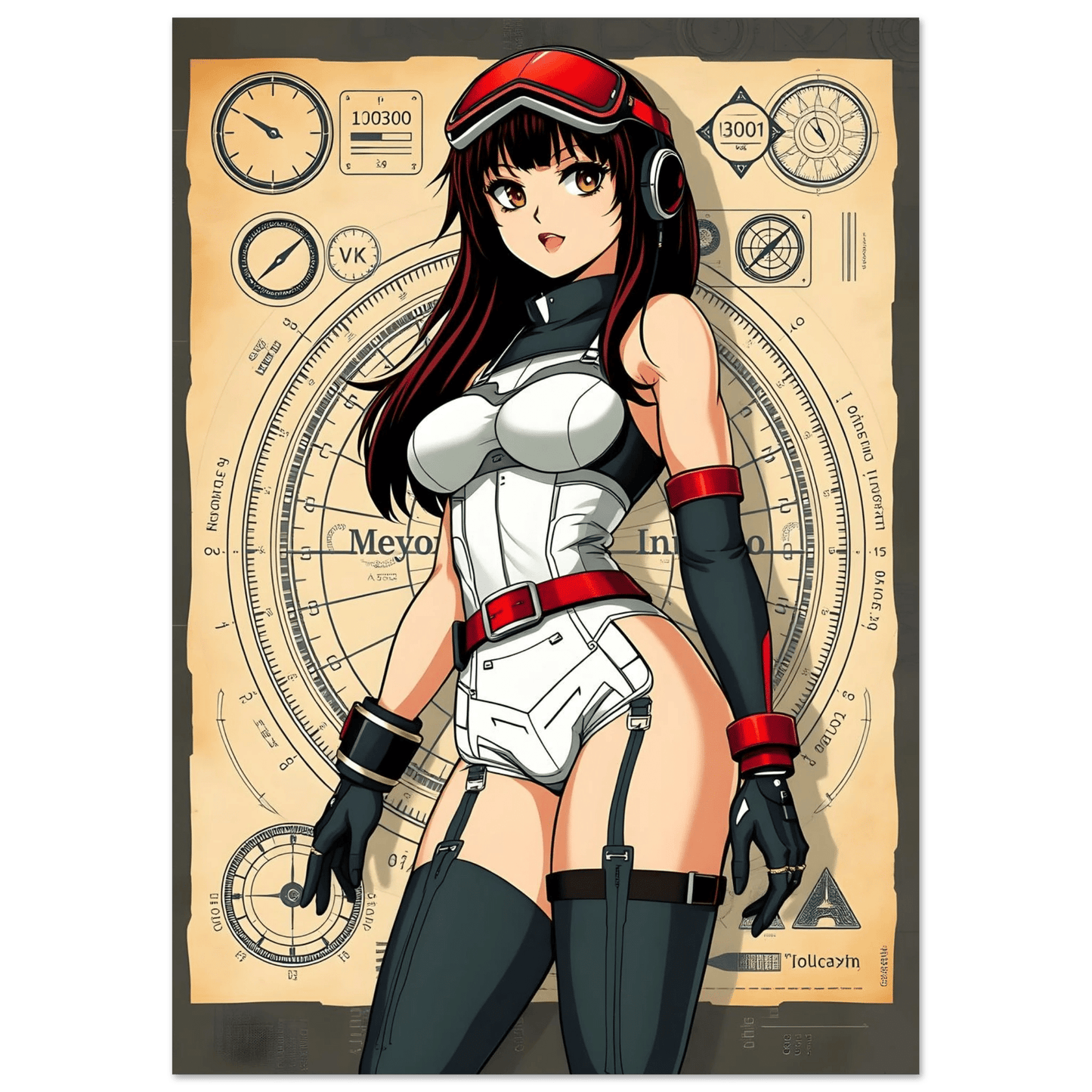🌸🪐🎀👽Création Anime Rétro Sci-Fi ☄️36 - Aura Studio Déco