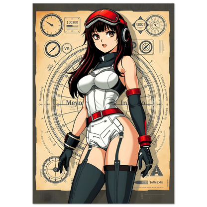 🌸🪐🎀👽Création Anime Rétro Sci-Fi ☄️36 - Aura Studio Déco
