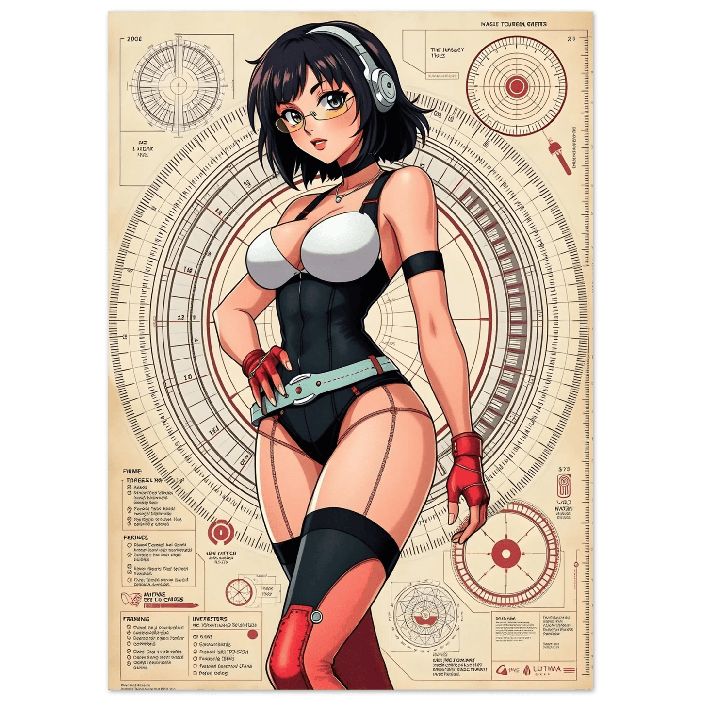 🌸🪐🎀👽Création Anime Rétro Sci-Fi ☄️29 - Aura Studio Déco