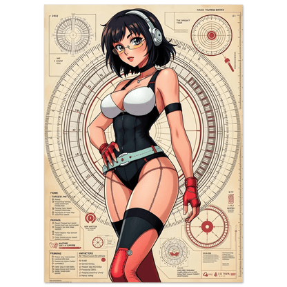 🌸🪐🎀👽Création Anime Rétro Sci-Fi ☄️29 - Aura Studio Déco