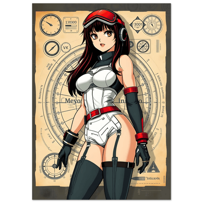 🌸🪐🎀👽Création Anime Rétro Sci-Fi ☄️36 - Aura Studio Déco