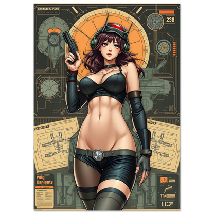 🌸🪐🎀👽Création Anime Rétro Sci-Fi ☄️7 - Aura Studio Déco