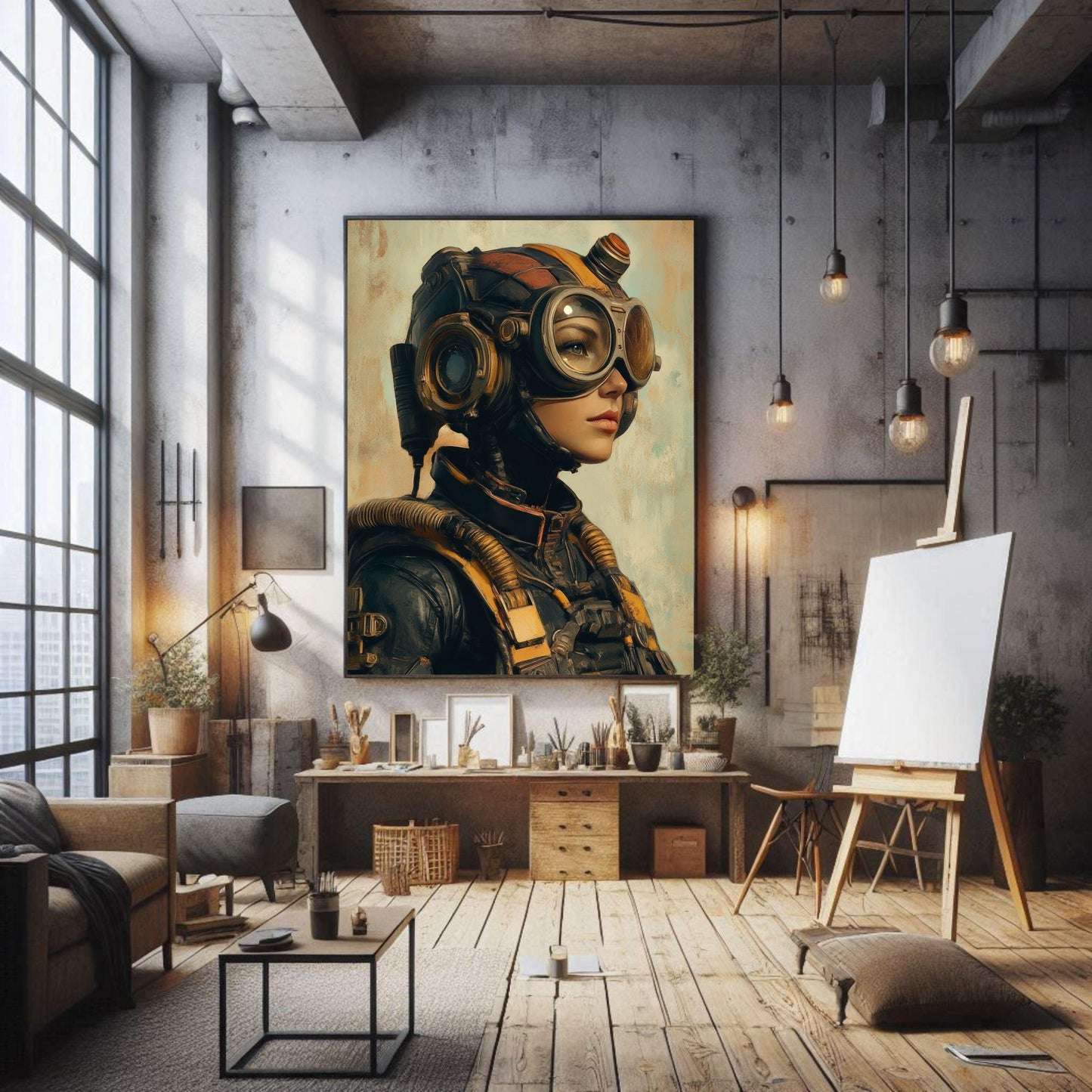 ✨ RETRO FUTUR MECHA WOMENS — Starship Series #69 - Aura Studio Déco