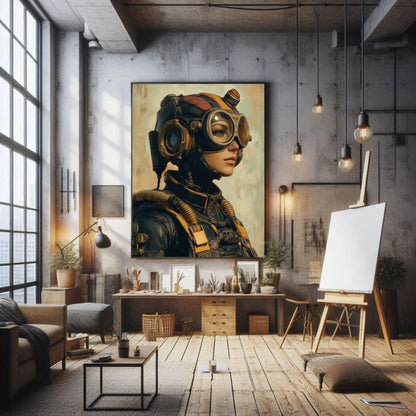 ✨ RETRO FUTUR MECHA WOMENS — Starship Series #69 - Aura Studio Déco