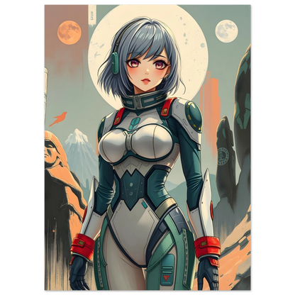 🌸🪐🎀👽Création Anime Rétro Sci-Fi ☄️21 - Aura Studio Déco