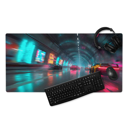 Tapis de souris gamer XXL – Cyberpunk Street Racing 6