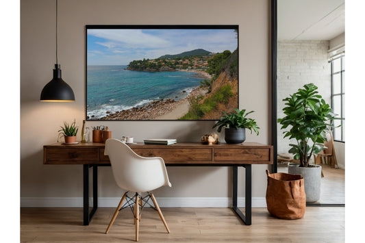 Méditerranée Sauvage – Poster paysage côtier