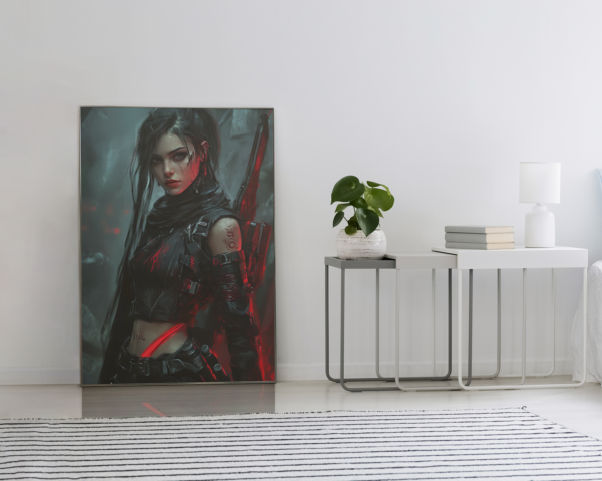 Affiche CYBERPUNK GIRL ULTIMATE #33 - Aura Studio Déco