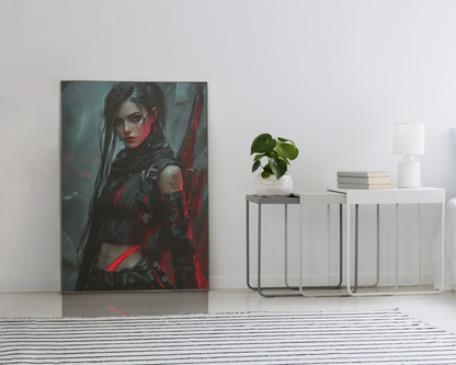 Affiche CYBERPUNK GIRL ULTIMATE #33 - Aura Studio Déco