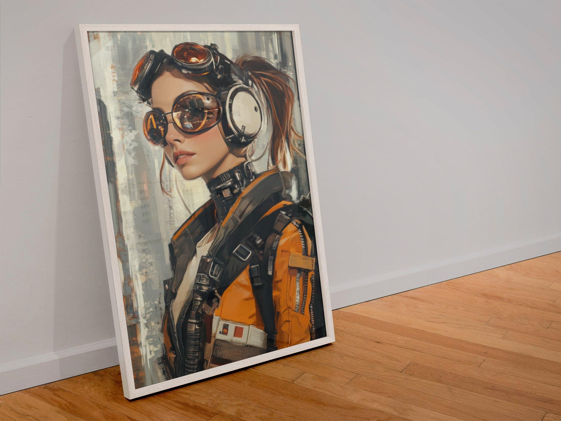 ✨ RETRO FUTUR MECHA WOMENS — Starship Series #15 - Aura Studio Déco