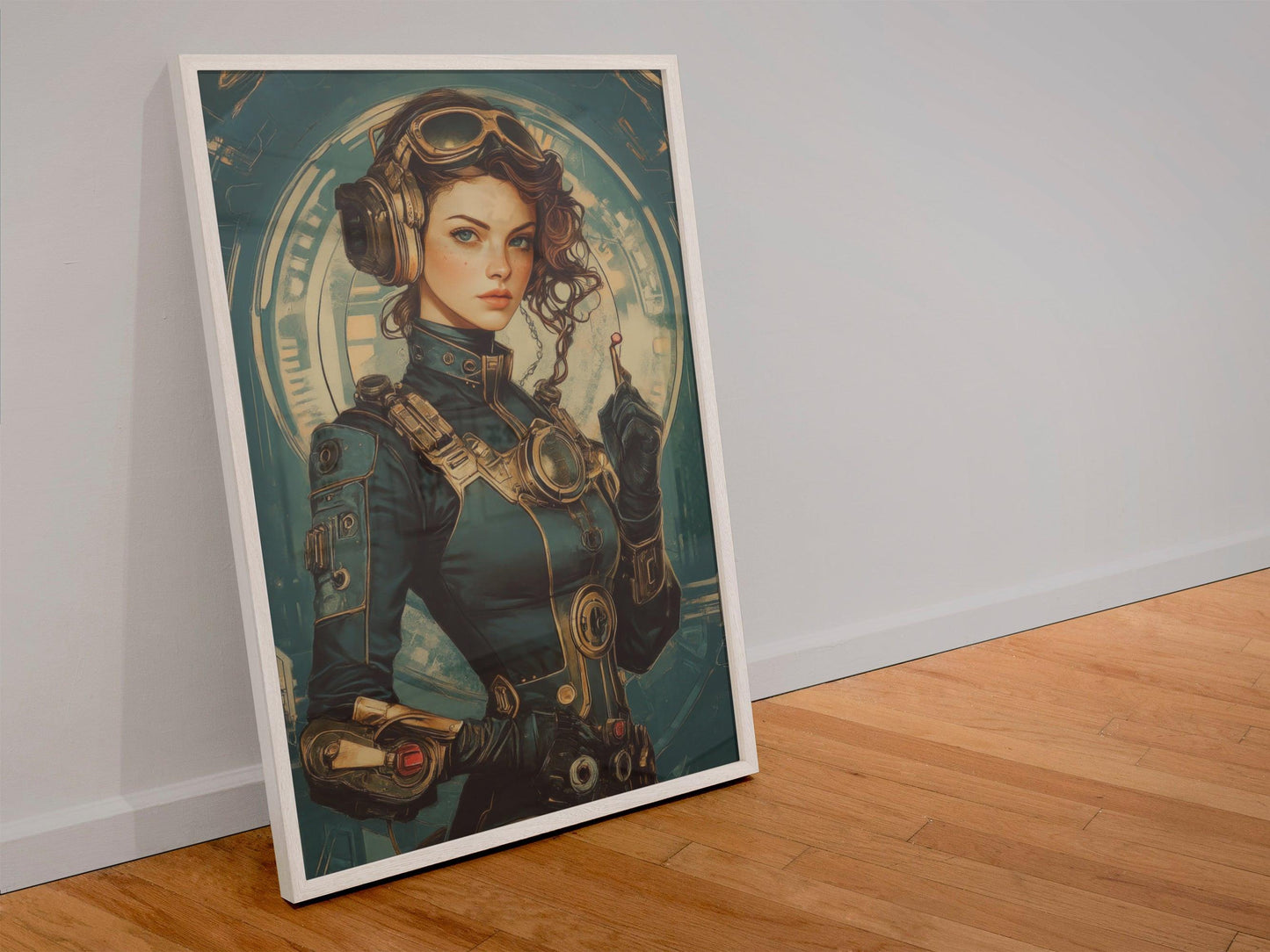 ✨ RETRO FUTUR MECHA WOMENS — Starship Series #12 - Aura Studio Déco