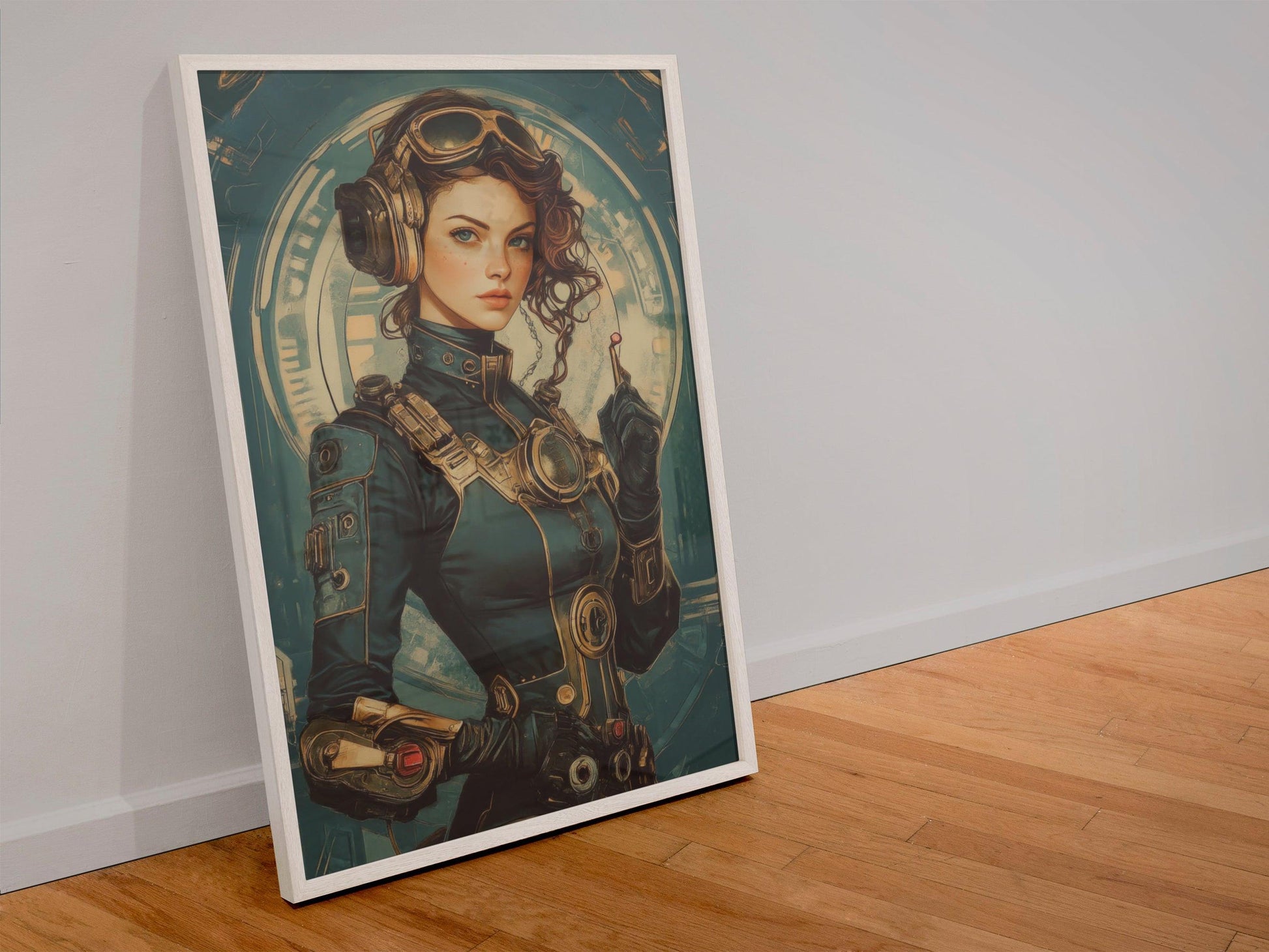 ✨ RETRO FUTUR MECHA WOMENS — Starship Series #12 - Aura Studio Déco