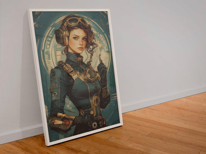 ✨ RETRO FUTUR MECHA WOMENS — Starship Series #12 - Aura Studio Déco