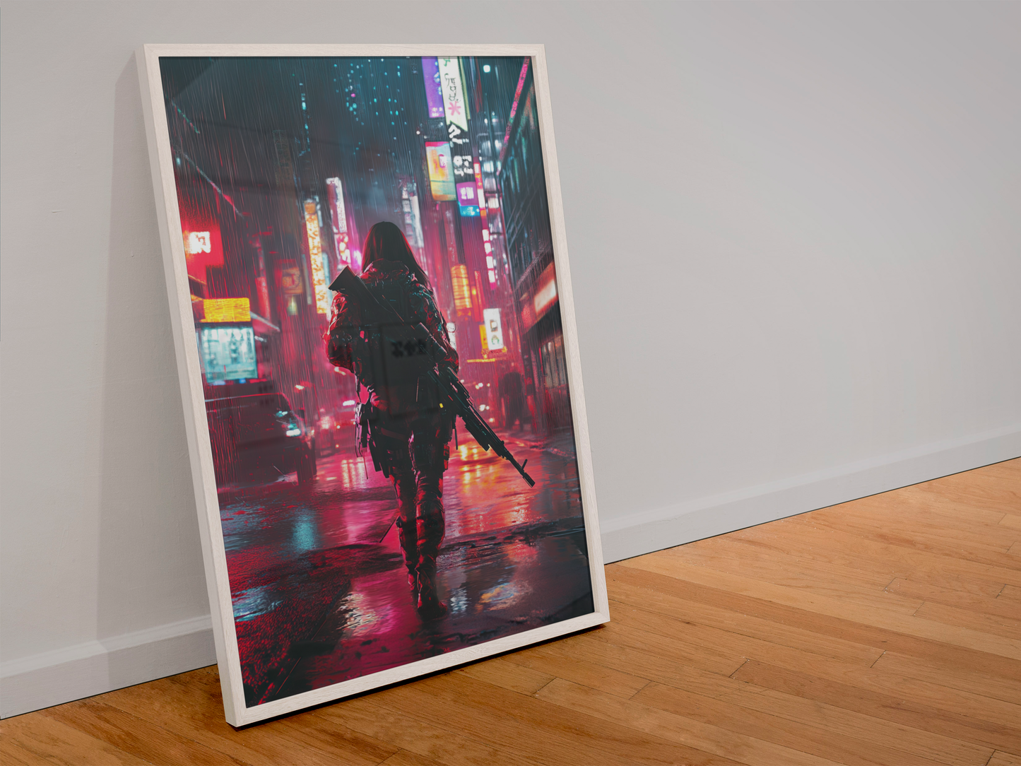 Affiche murale Impresion Cybergirl Ultimate 28☢️ - Aura Studio Déco