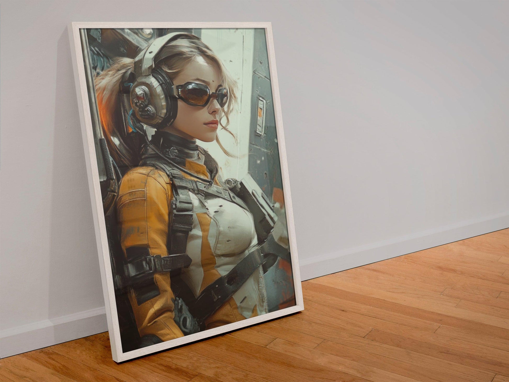 ✨ RETRO FUTUR MECHA WOMENS — Starship Series #49 - Aura Studio Déco