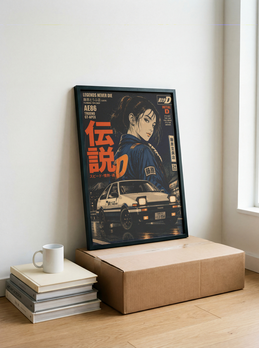 Affiche Legends Never Die | Street Racing JDM